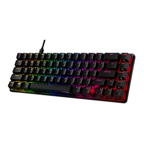 HyperX Alloy Origins 65 user manual