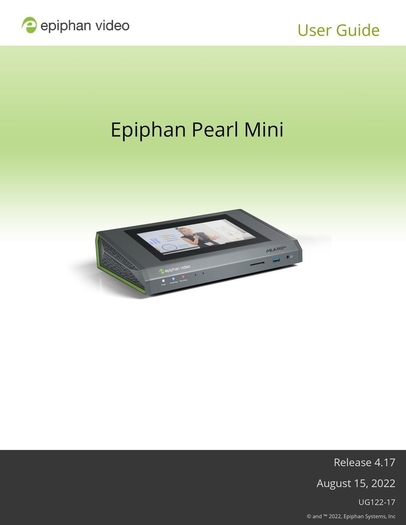 epiphan video Pearl Mini user guide
