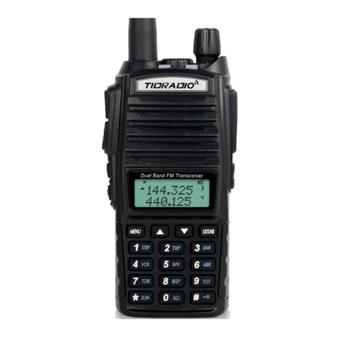 TIDRADIO UV82 Operating instructions