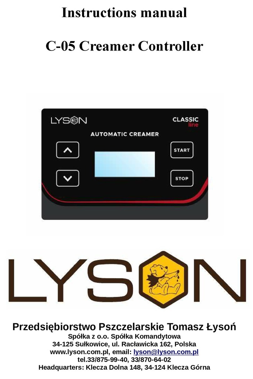 LYSON C-05 instruction manual