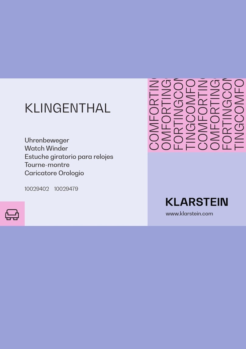 Klarstein 10029402 User manual