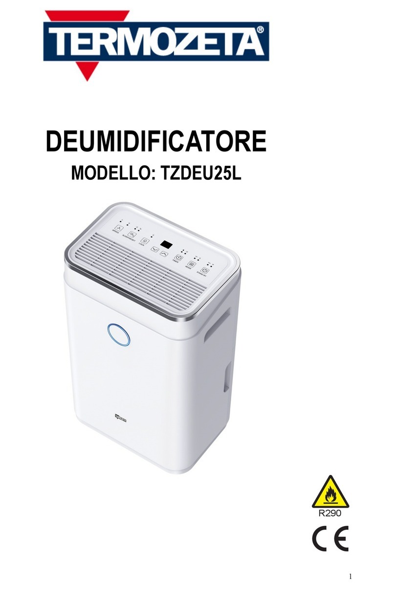 Termozeta TZDEU25L manual