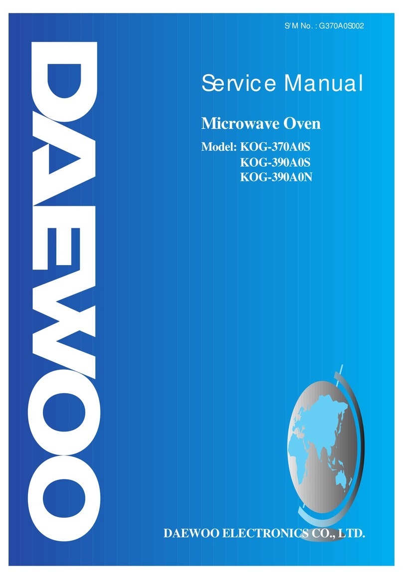 Daewoo KOG-370A0S User manual