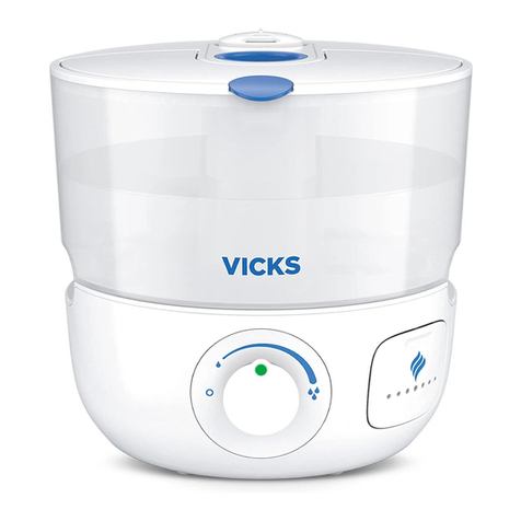 Vicks EasyCare+ Top Fill User manual Vicks EasyCare+ Top Fill User manual