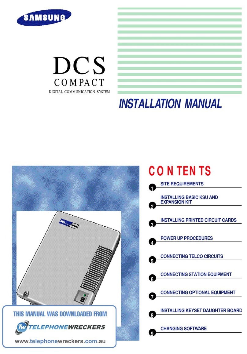 Samsung DCS Compact User manual Samsung DCS Compact User manual