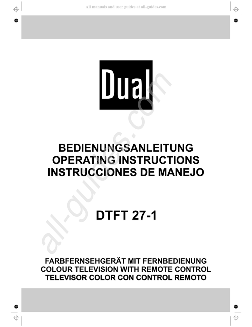 Dual DTFT 27-1 operating instructions