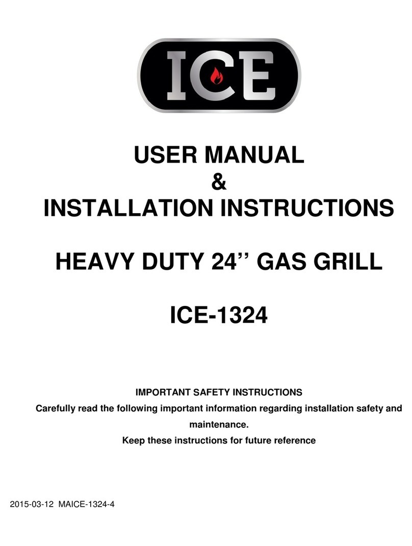 Ice ICE-1324 User's manual & installation instructions