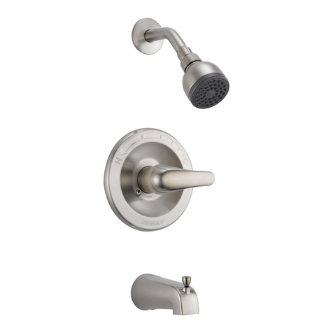 Peerless Faucet P18760 User manual