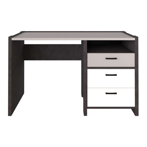 BLACK RED WHITE KRISTOFF B191-BIU3S User manual