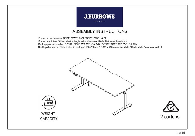 J.Burrows SEDF129WC1 User manual
