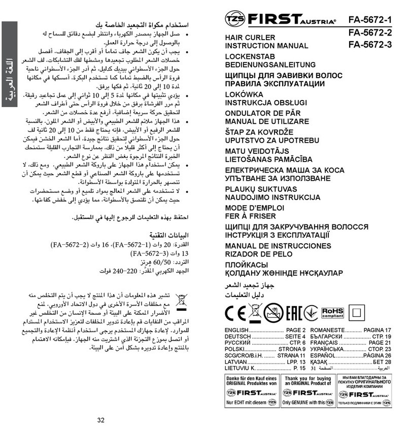 TZS First AUSTRIA FA-5672-1 User manual