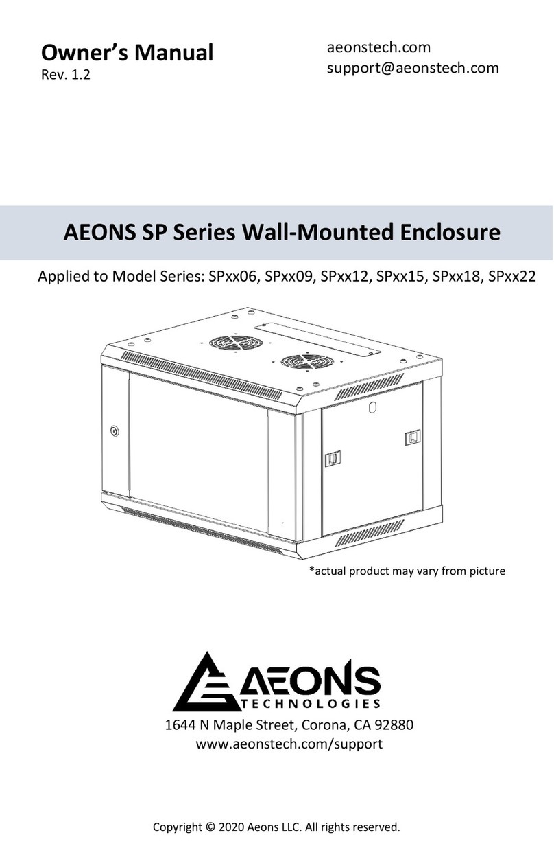 AEONS Technologies SP Series owner's manual AEONS Technologies SP Series owner's manual