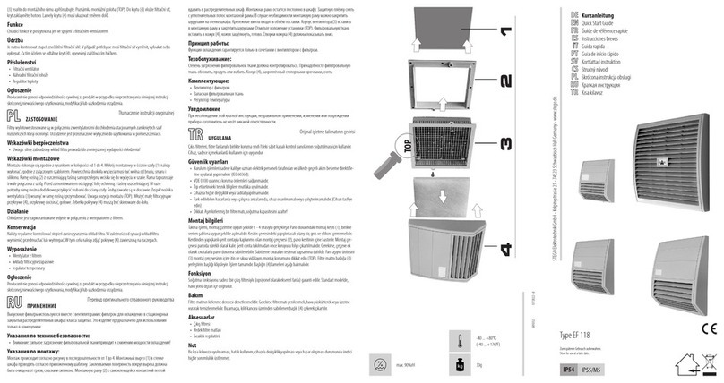 STEGO EF 118 quick start guide