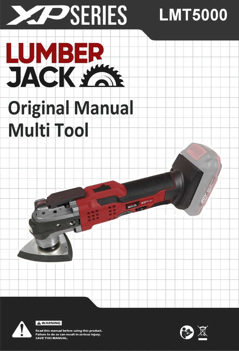 Lumberjack XP Series Operation instructions