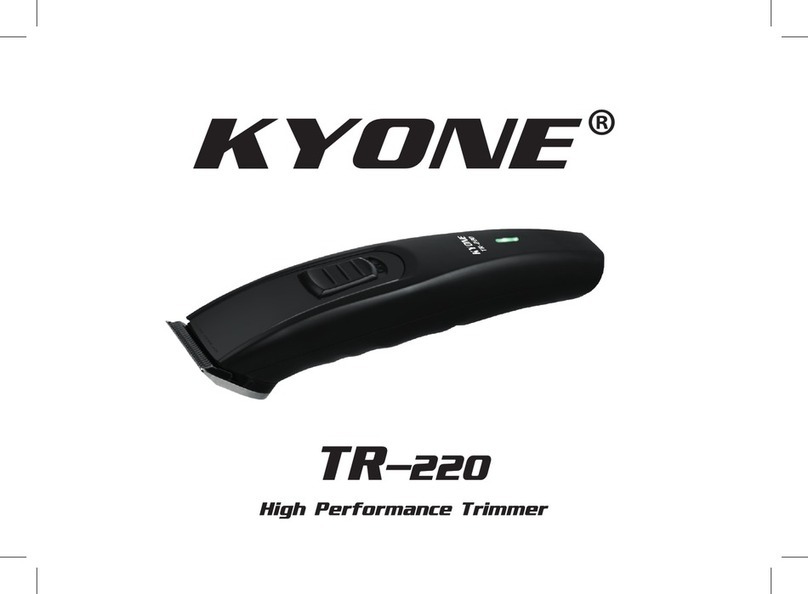 KYONE TR-220 operating instructions