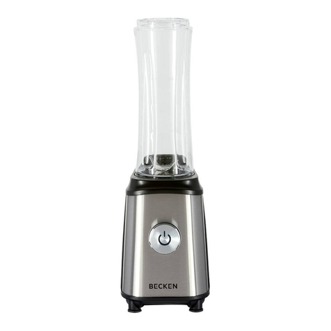 Becken Active Juicer instruction manual