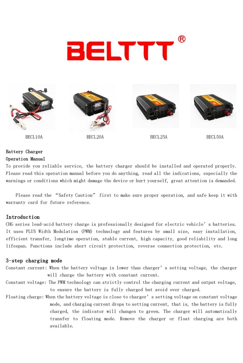 BELTTT BECL10A Operation manual