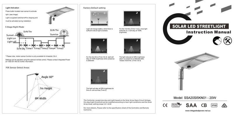 Integrated Power SSA20SI5KN01 instruction manual
