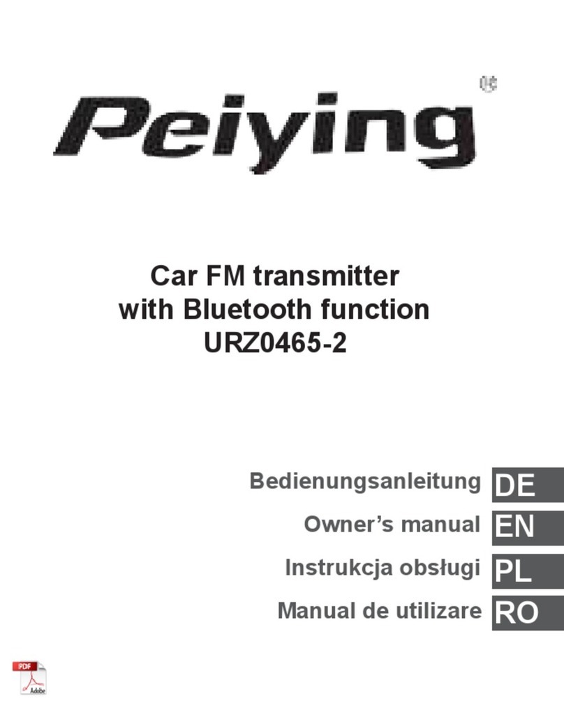Peiying URZ0465-2 owner's manual