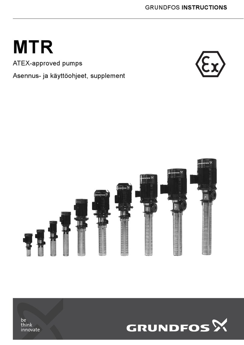 Grundfos MTR User manual