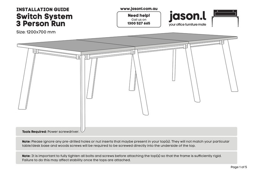 Jason.L Switch System 3 Person Run User manual Jason.L Switch System 3 Person Run User manual