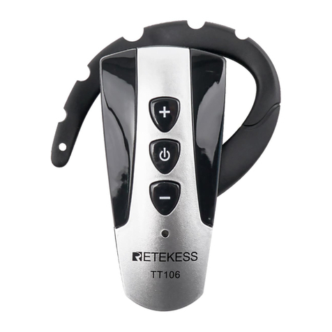 Retekess TT106 User manual