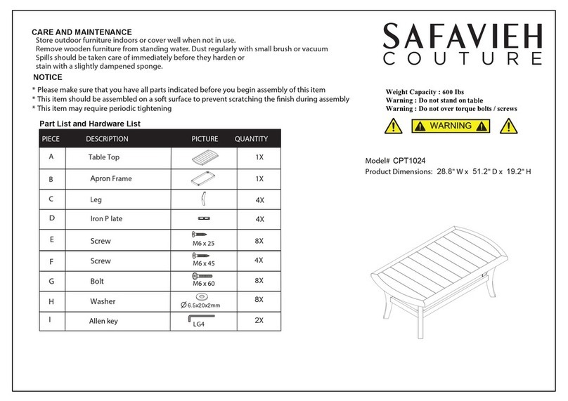 SAFAVIEH COUTURE Payden CPT1024 User manual