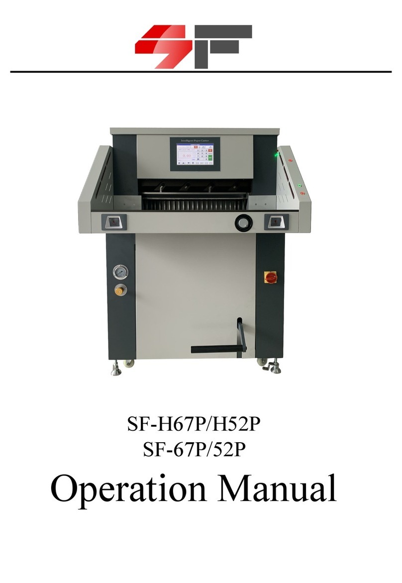 SF SF-H67P Operation manual