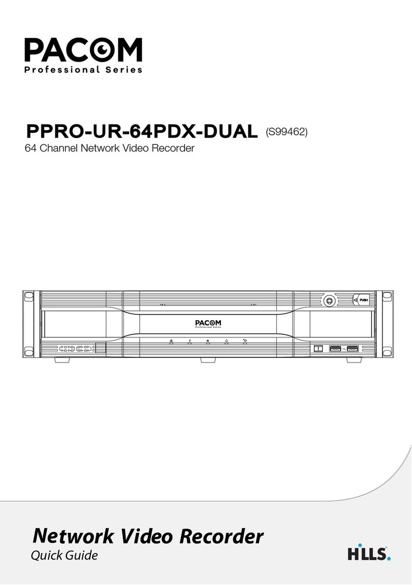 PACOM Professional Series quick guide