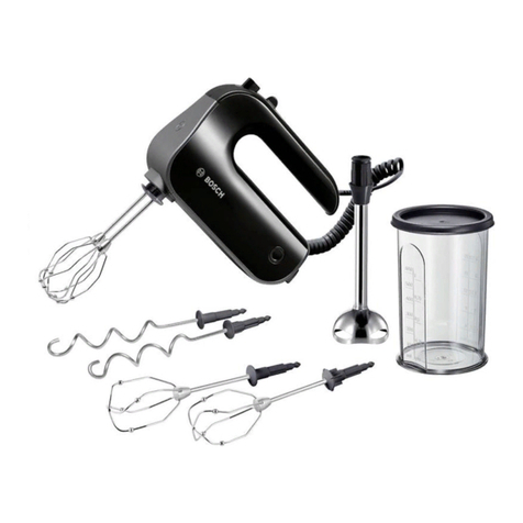 Bosch Styline HomeProfessional MFQ49 Series User manual