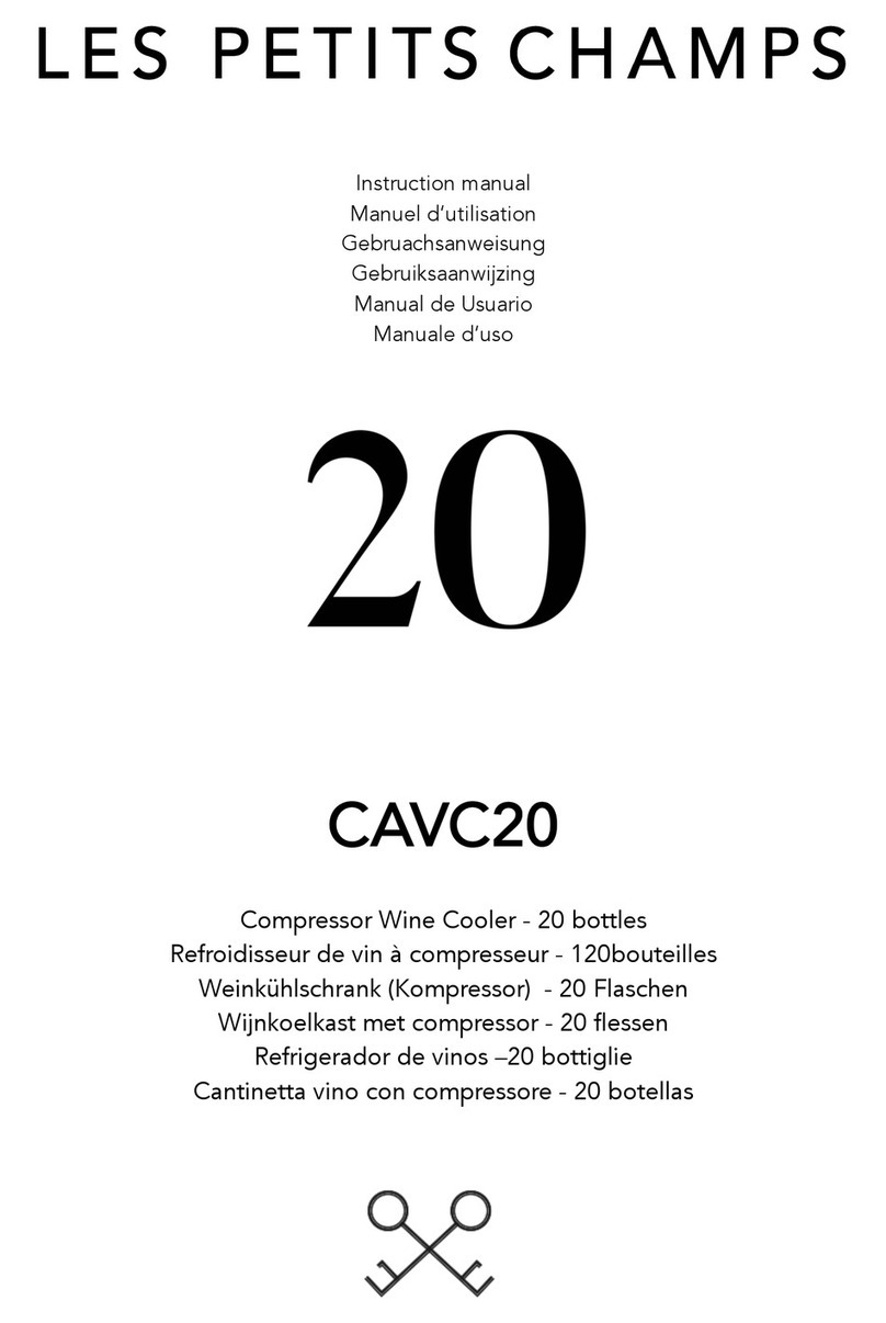 Adeva Les Petits Champs CAVC20 instruction manual