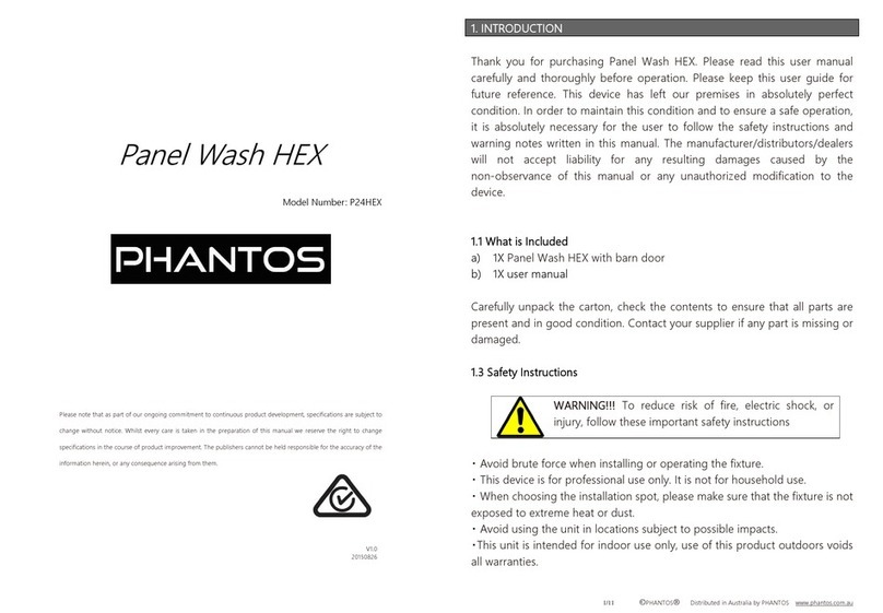 Phantos P24HEX user manual