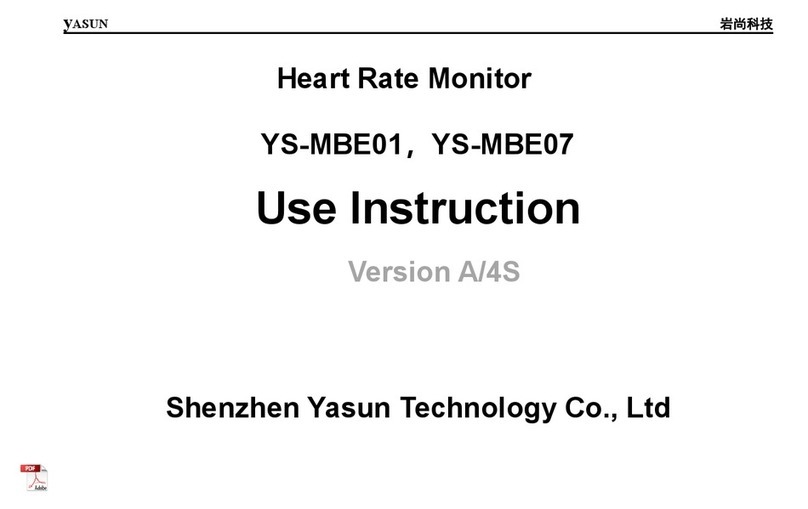 Yasun YS-MBE01 Operating and maintenance manual