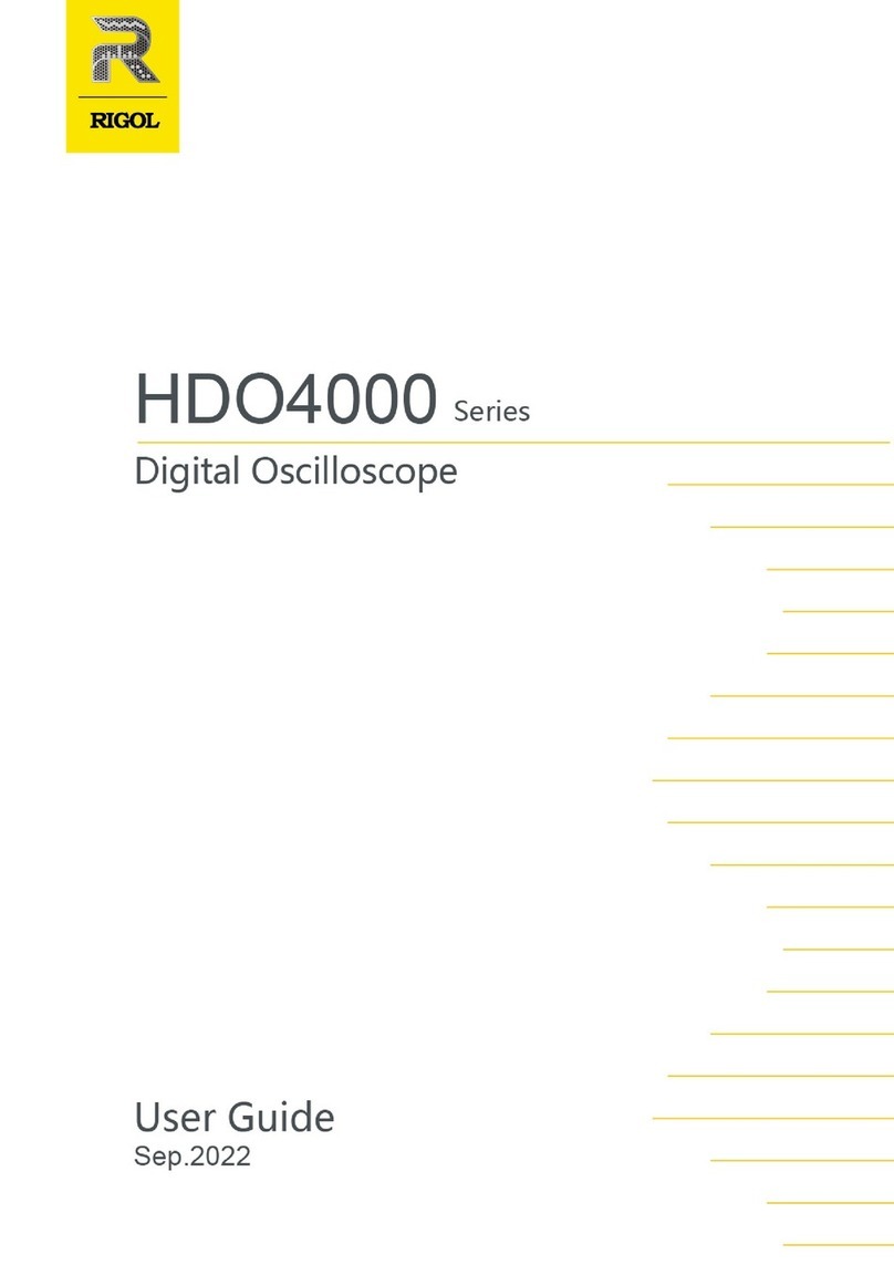Rigol HDO4000 Series user guide