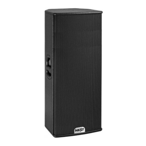 Next PROAUDIO HFA212 User manual
