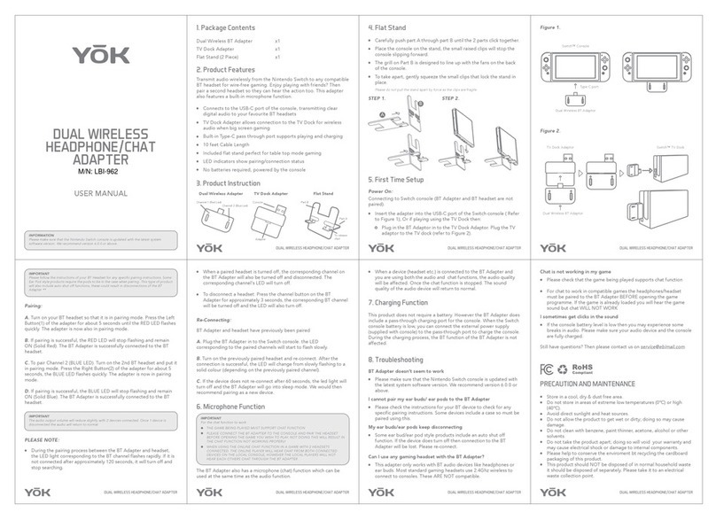 YOK LBI-962 User manual