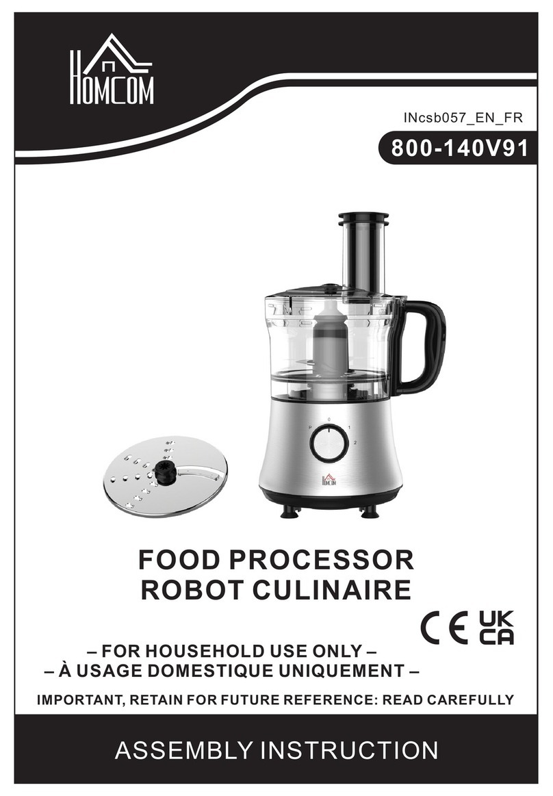 HOMCOM 800-140V91 User manual