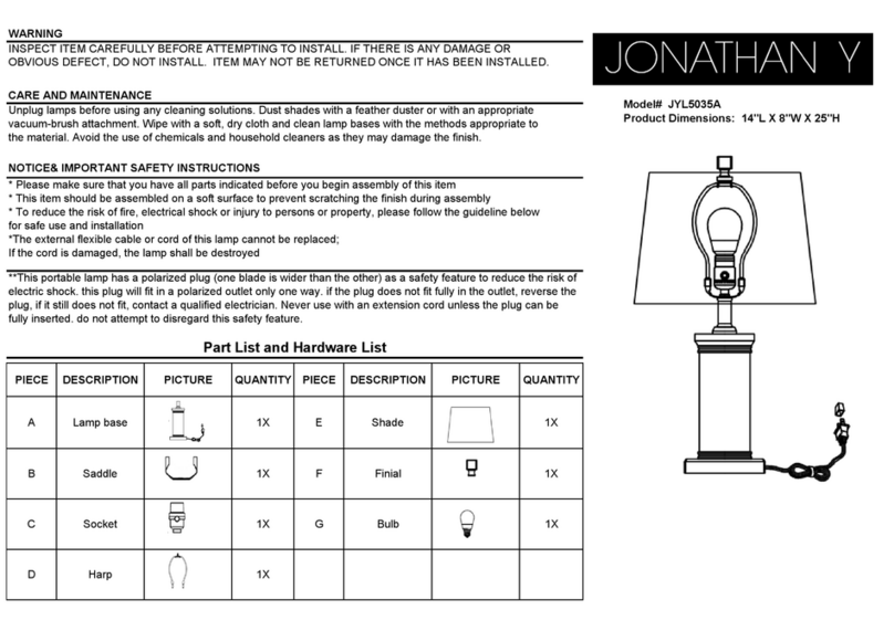 JONATHAN Y JYL5035A User manual