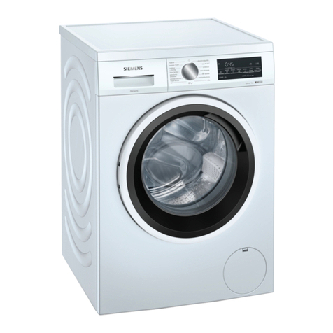 Siemens WU14UT61ES User manual Siemens WU14UT61ES User manual