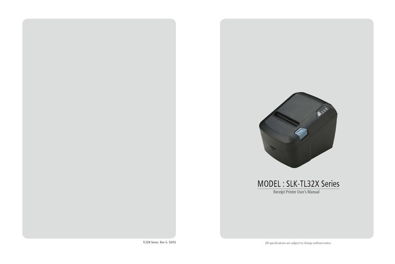 SEWOO TL32 Series User manual SEWOO TL32 Series User manual