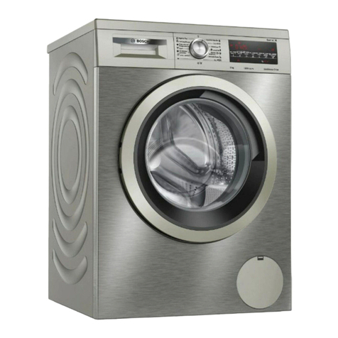 Bosch WUU24T6XES User manual and installation instructions