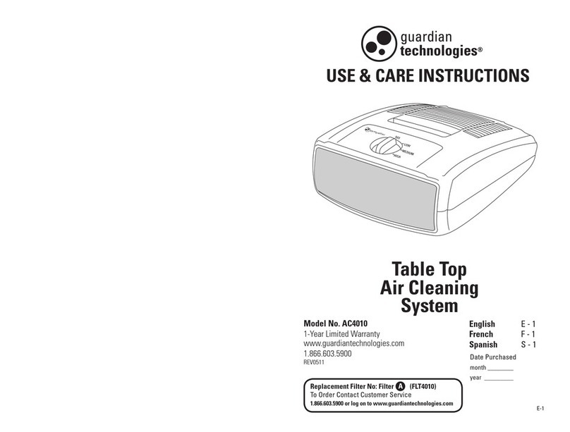 Guardian AC4010 Quick reference guide