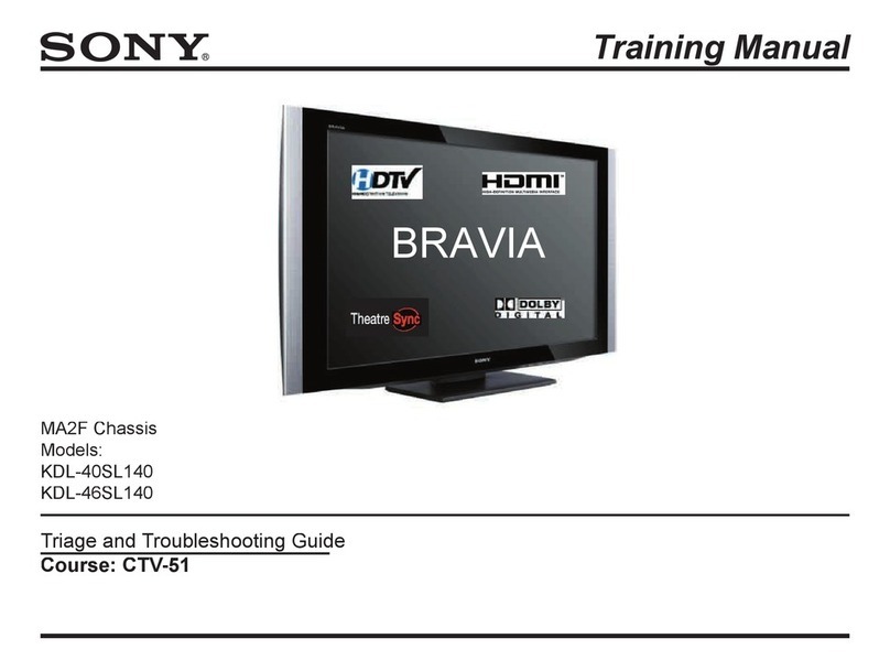Sony KDL-40SL140 - 40" Bravia Sl Series Lcd Tv Installation guide