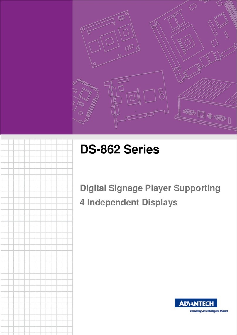 Advantech DS-862 Series User manual