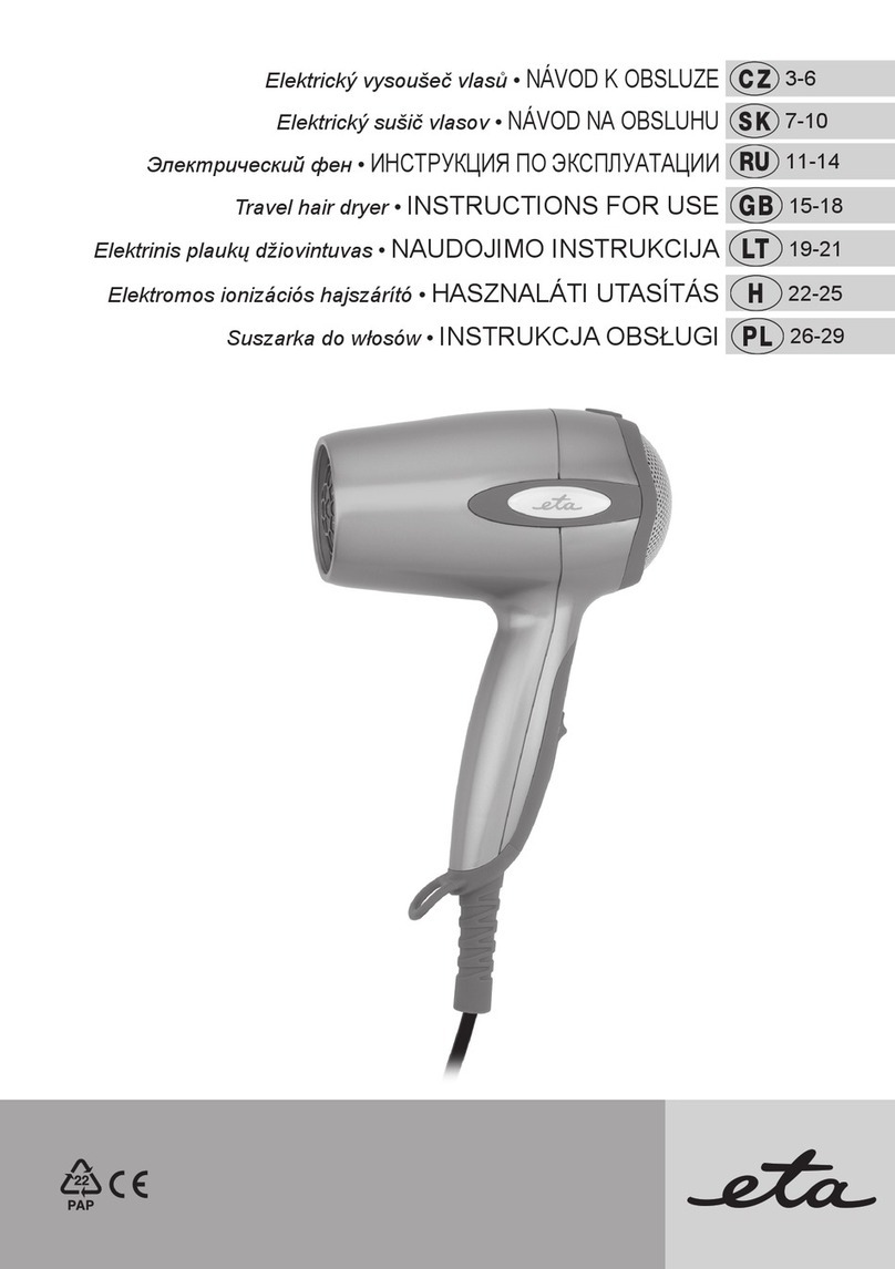 eta 0311 Instructions for use