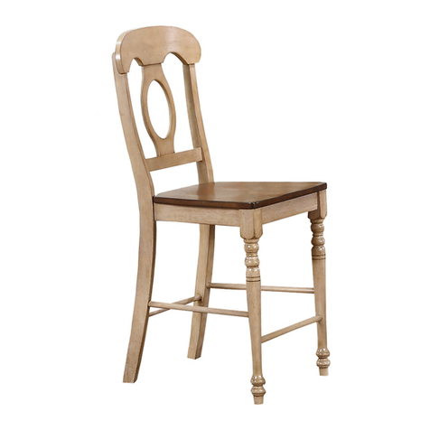 Sunset Furniture NAPOLEON DLU-BR-B50-A-RTA Assembly instruction Sunset Furniture NAPOLEON DLU-BR-B50-A-RTA Assembly instruction