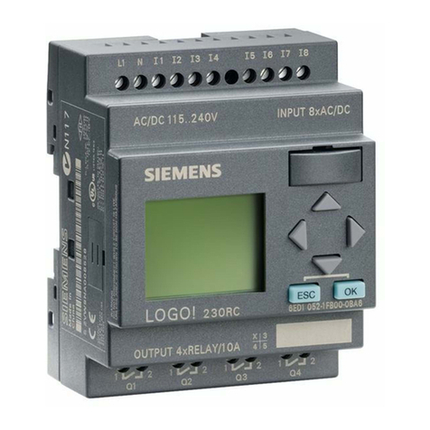 Siemens LOGO! 24RC User manual
