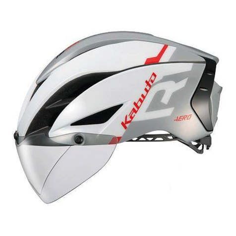 Kabuto AERO-R1 instruction manual