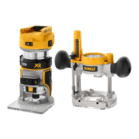 DeWalt DCW604 User manual