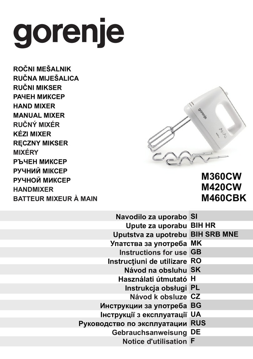 Gorenje M360CW Instructions for use